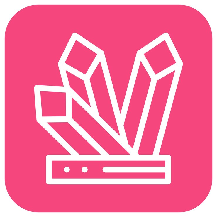 Vector ilustración del diseño del icono vectorial de cristales