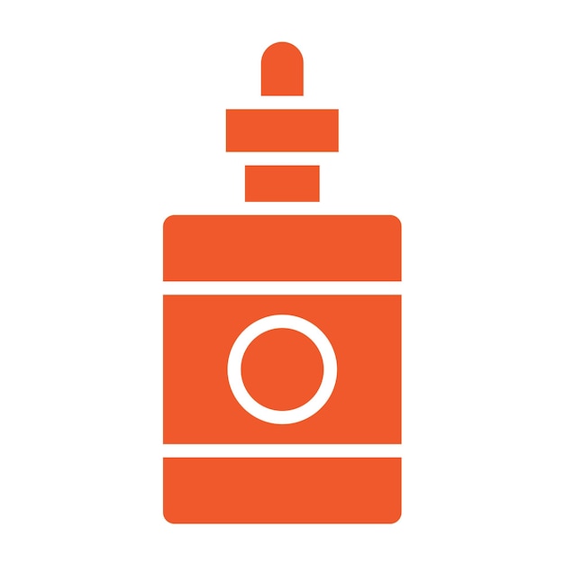 Ilustración del diseño del icono vectorial para el cuidado de la piel