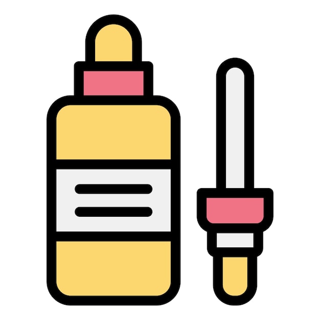 Ilustración del diseño del icono vectorial para el cuidado de la piel