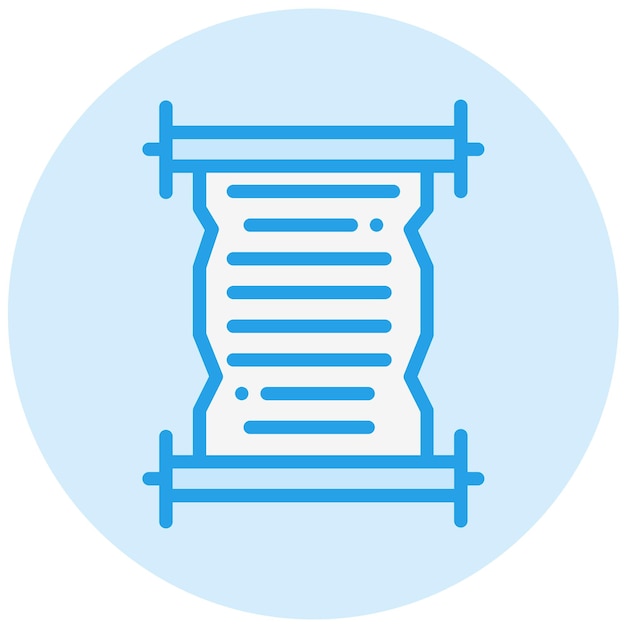 Ilustración del diseño del icono vectorial de desplazamiento