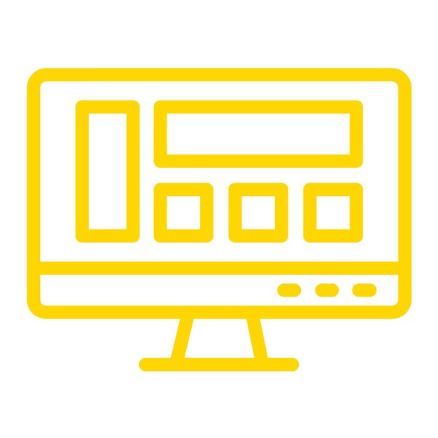 Ilustración del diseño del icono vectorial de diseño