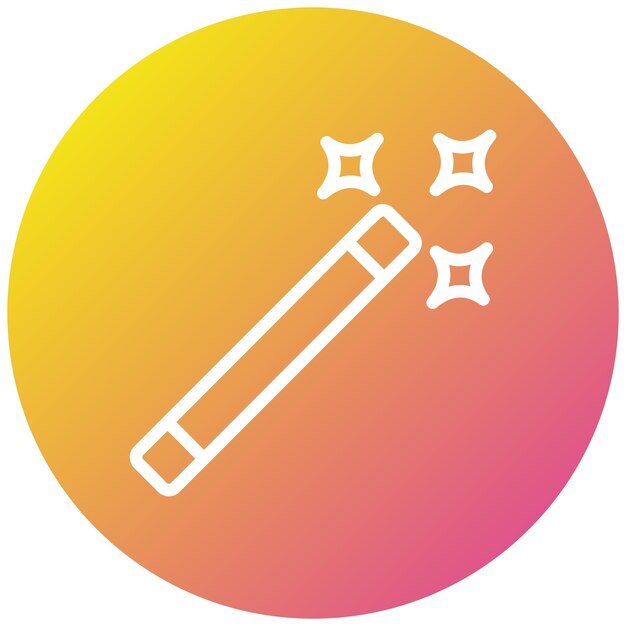 Ilustración del diseño del icono vectorial de efectos