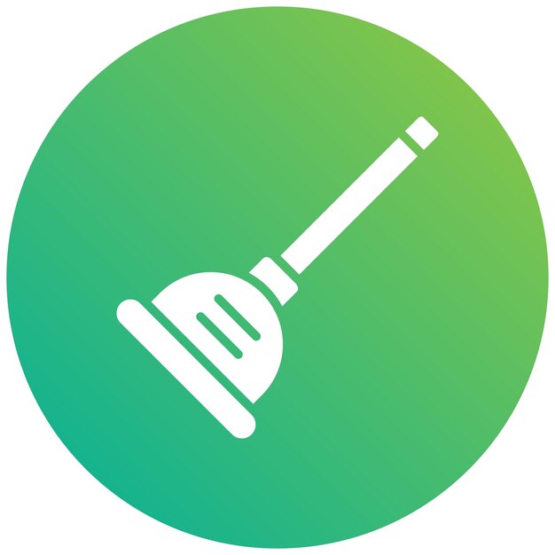 Ilustración del diseño del icono vectorial del émbolo
