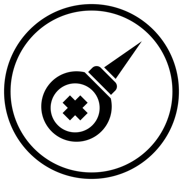 Ilustración del diseño del icono vectorial de Enema