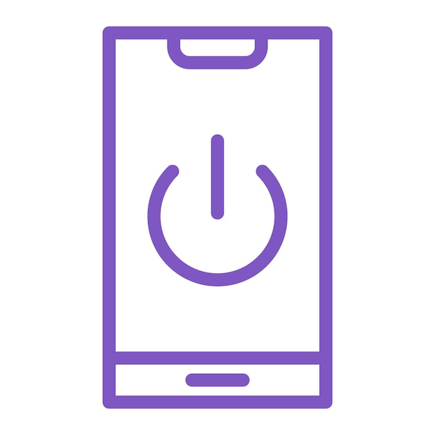 Ilustración del diseño del icono vectorial de energía