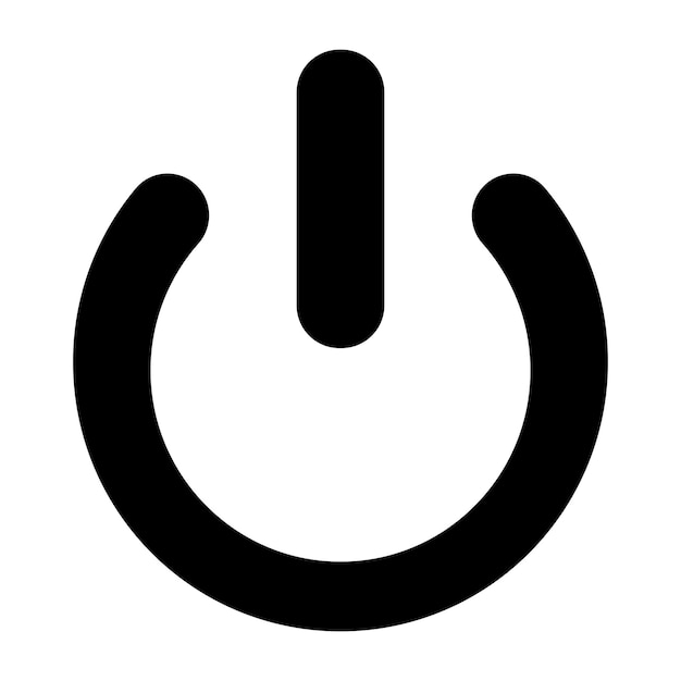 Ilustración del diseño del icono vectorial de energía
