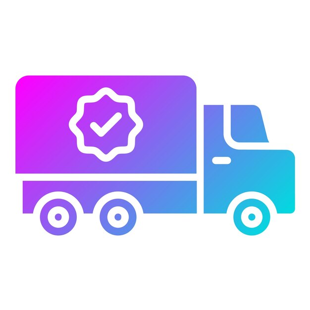 Ilustración del diseño del icono vectorial de envío