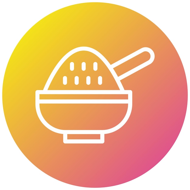 Ilustración del diseño del icono vectorial de las especias