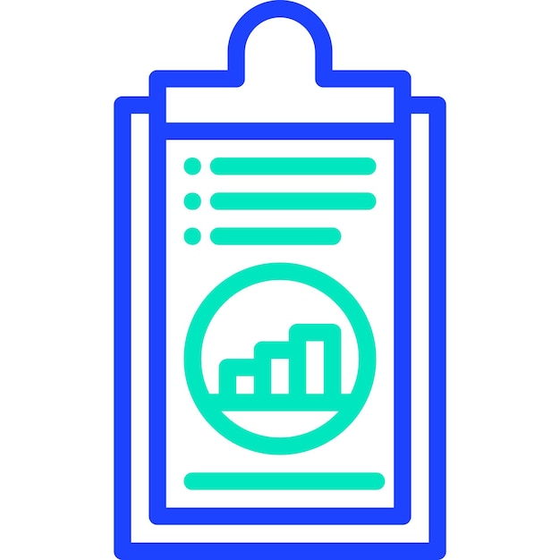 Ilustración del diseño del icono vectorial de la estrategia