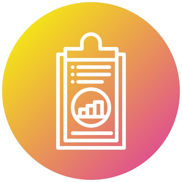 Ilustración del diseño del icono vectorial de la estrategia