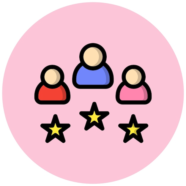 Ilustración del diseño del icono vectorial de la experiencia