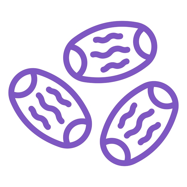 Ilustración del diseño del icono vectorial de fechas