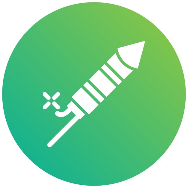 Ilustración del diseño del icono vectorial de Fire Craker