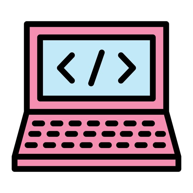 Ilustración del diseño del icono vectorial hackeado