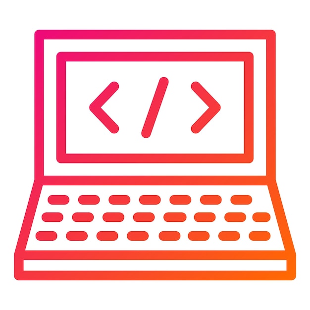 Ilustración del diseño del icono vectorial hackeado