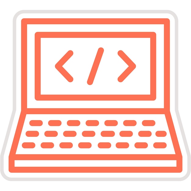 Ilustración del diseño del icono vectorial hackeado