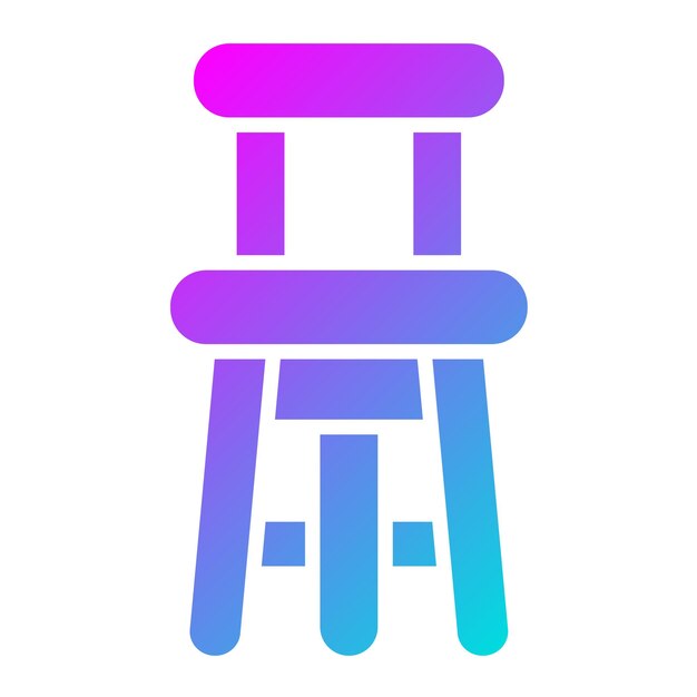 Ilustración del diseño del icono vectorial de las heces de bar