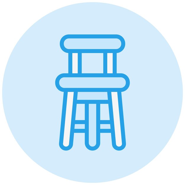 Ilustración del diseño del icono vectorial de las heces de bar