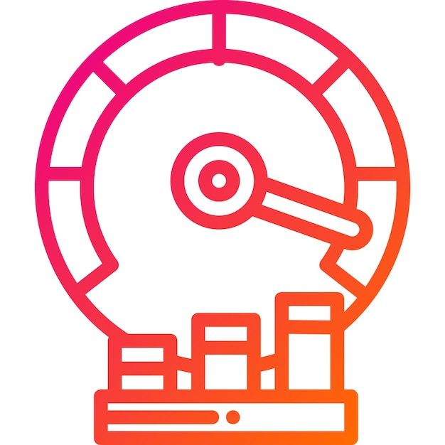 Ilustración del diseño del icono vectorial de Hesurement