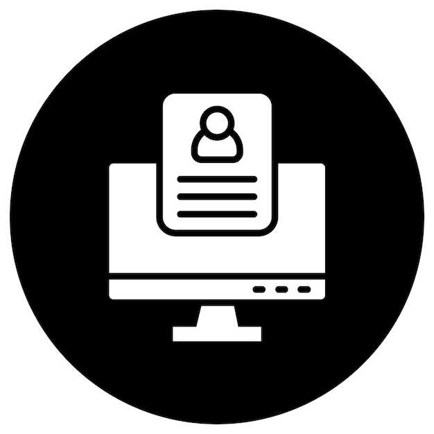 Ilustración del diseño del icono vectorial de incorporación