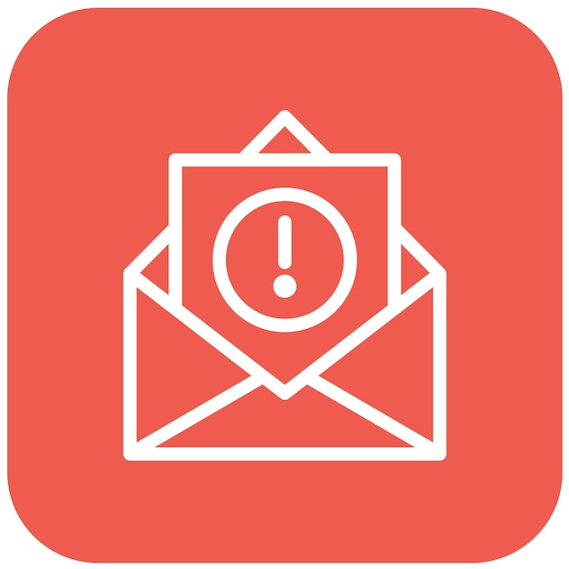 Ilustración del diseño del icono vectorial de información
