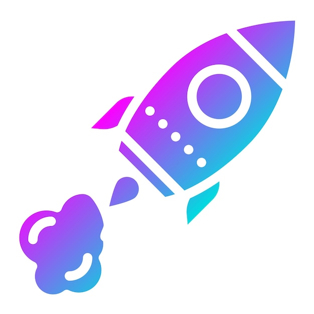 Ilustración del diseño del icono vectorial de inicio de negocio