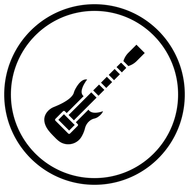 Ilustración del diseño del icono vectorial del instrumento