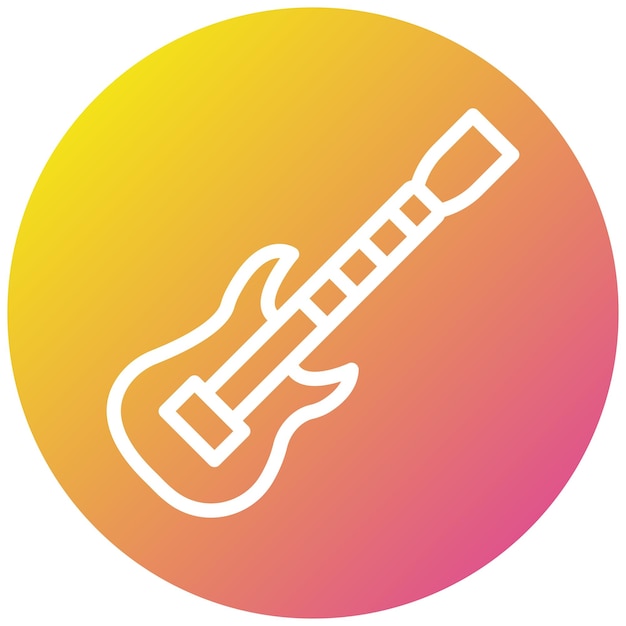 Ilustración del diseño del icono vectorial del instrumento