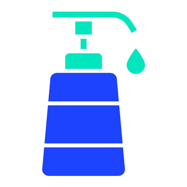 Ilustración del diseño del icono vectorial del jabón