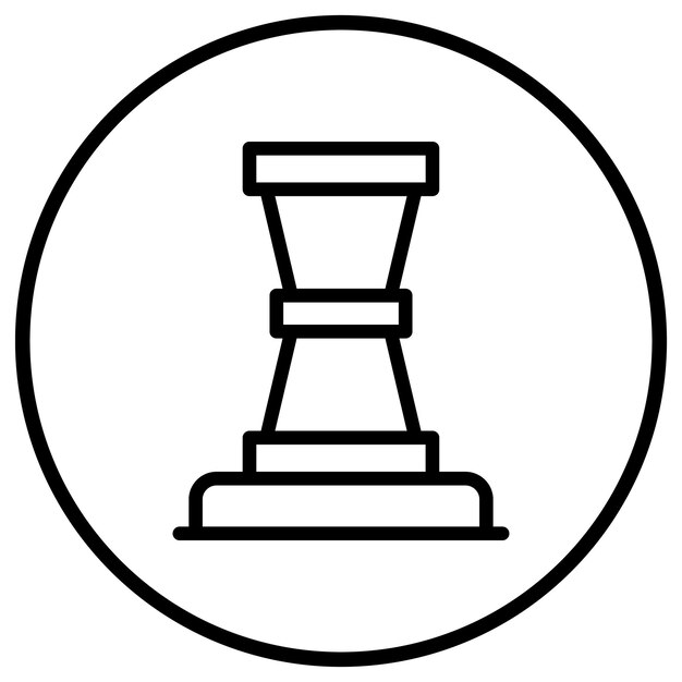 Ilustración del diseño del icono vectorial de Jigger