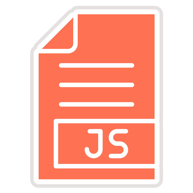 Ilustración del diseño del icono vectorial JS