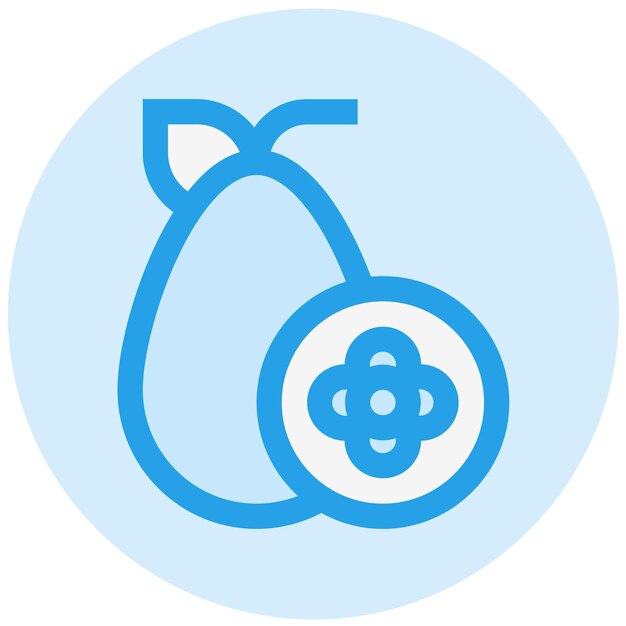 Ilustración del diseño del icono vectorial de Kumquat