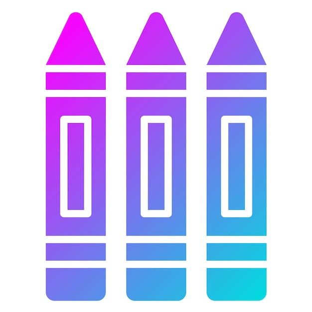 Ilustración del diseño del icono vectorial del lápiz de lápiz