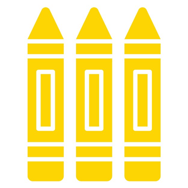 Ilustración del diseño del icono vectorial del lápiz de lápiz