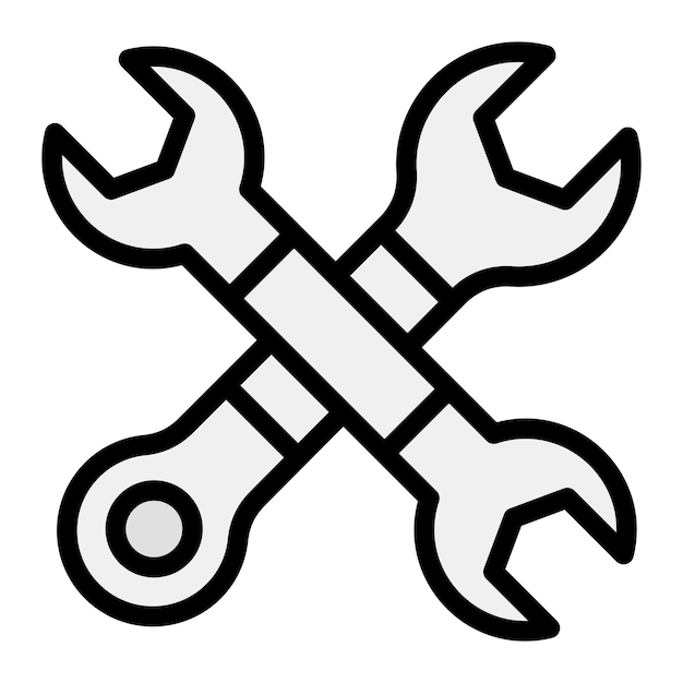 Ilustración del diseño del icono vectorial de la llave