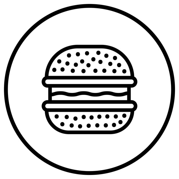 Ilustración del diseño del icono vectorial de macarrones