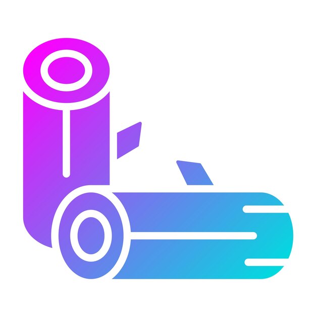 Ilustración del diseño del icono vectorial de madera