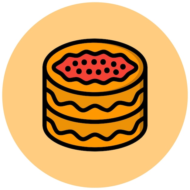 Ilustración del diseño del icono vectorial de Maki
