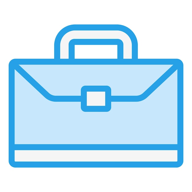 Ilustración del diseño del icono vectorial del maletín