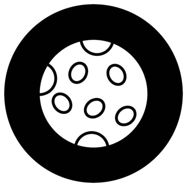 Ilustración del diseño del icono vectorial de Marte