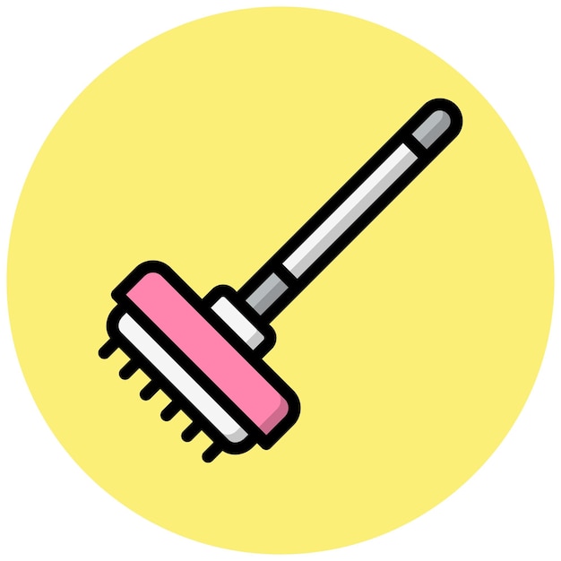 Ilustración del diseño del icono vectorial más limpio