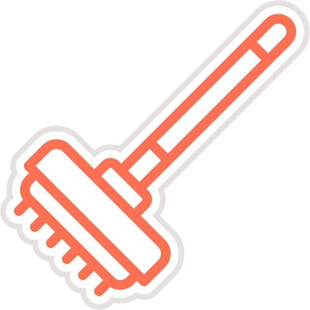 Ilustración del diseño del icono vectorial más limpio