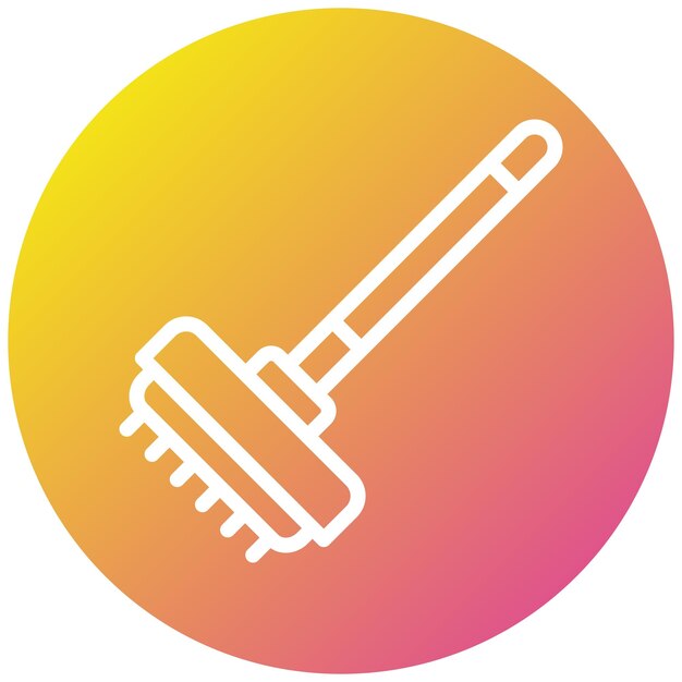 Ilustración del diseño del icono vectorial más limpio