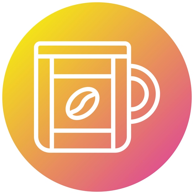 Ilustración del diseño del icono vectorial de Mocha