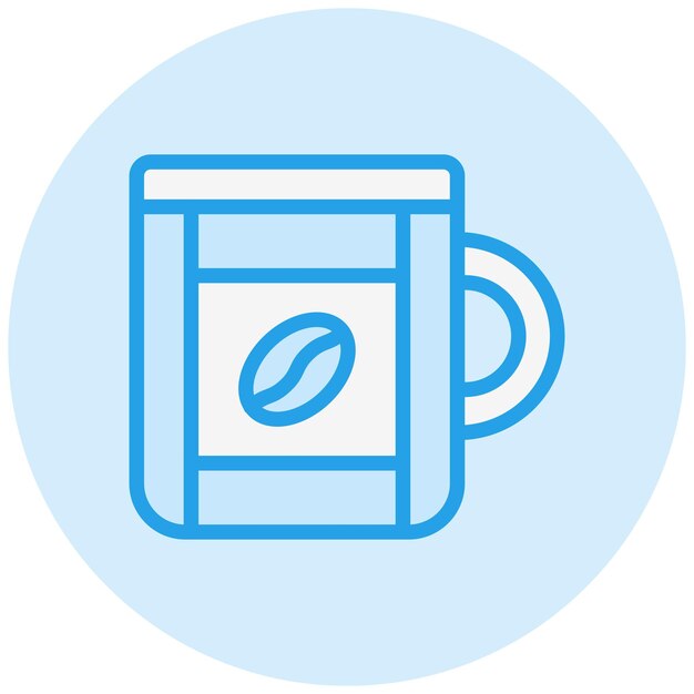 Ilustración del diseño del icono vectorial de Mocha
