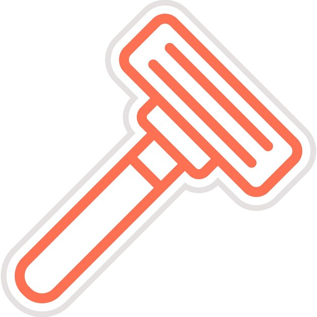 Ilustración del diseño del icono vectorial de la navaja