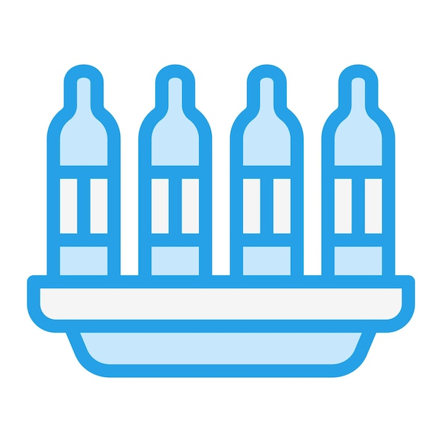 Ilustración del diseño del icono vectorial de Nixie