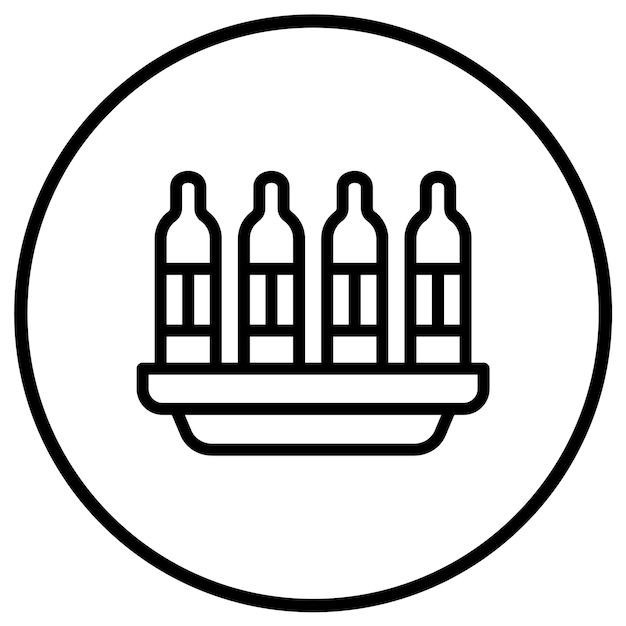 Ilustración del diseño del icono vectorial de Nixie