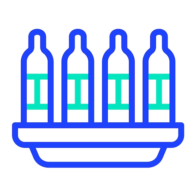 Ilustración del diseño del icono vectorial de Nixie