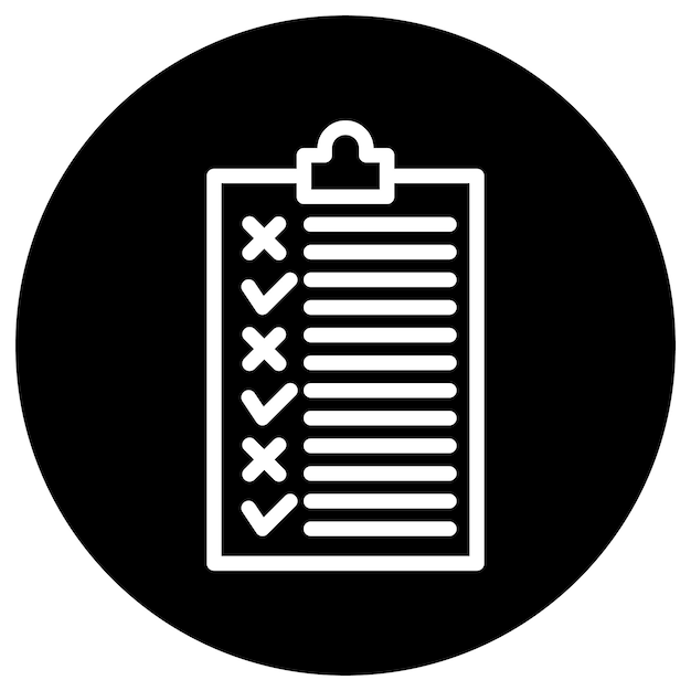 Ilustración del diseño del icono vectorial de las normas